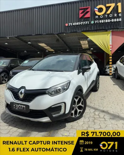 Renault Captur Intense 1.6 16V Flex 5P Aut. 2019
