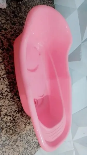 Banheira rosa