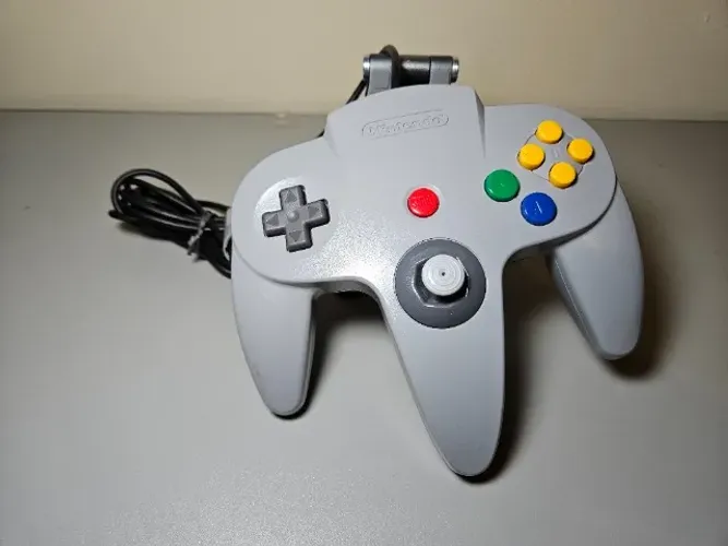 Controle Nintendo 64 Playtronic - Analógico Novo Revisado