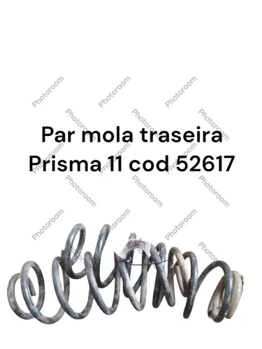 Par mola traseira Prisma 11 cod 52617