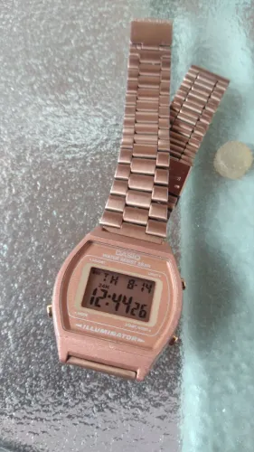 Relógio Casio Vintage Rose Gold