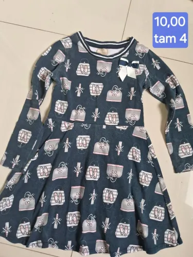 Vestidos Infantil Milon Tam 4 e 6