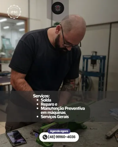 Reparos e manutenção preventiva em máquinas no geral