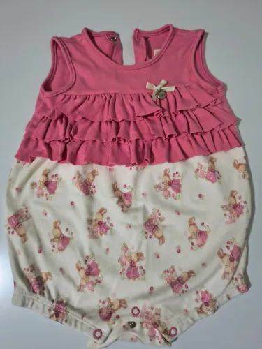 Body Bebê Menina Renda