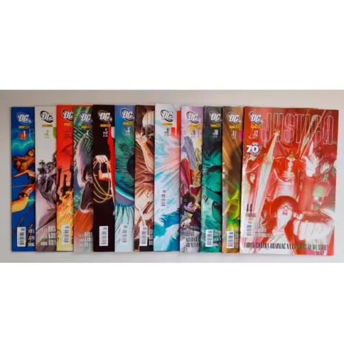 HQ Liga da Justiça (DC, completo em 12 edições)