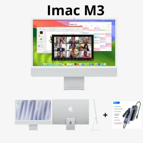 Imac m3 prateado, Tela Retina 4.5K de 24"