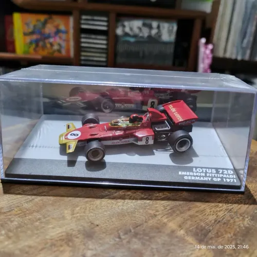 Miniatura Lotus 72D Emerson Fittipaldi Germany GP 1971