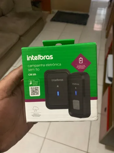 Campainha sem fio intelbras