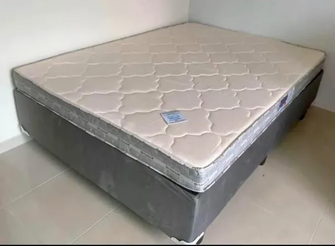 Cama Box Casal  colchão D33