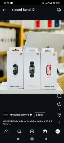 Xiaomi Mi Smart Band 10 Global Lançamento