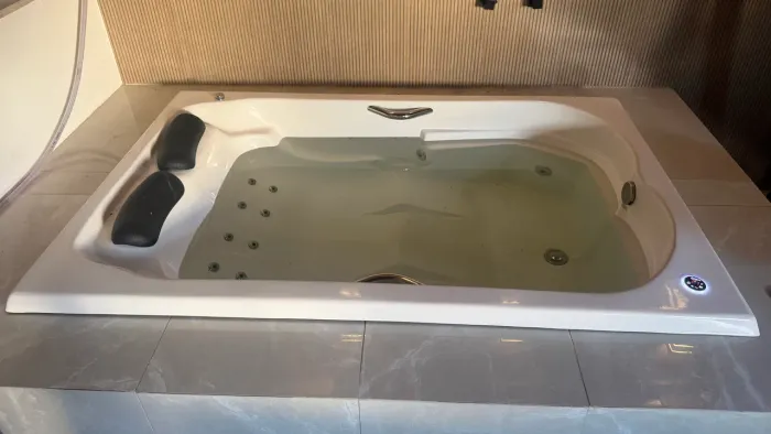 Banheira hidromassagem dupla casal com aquecimento
