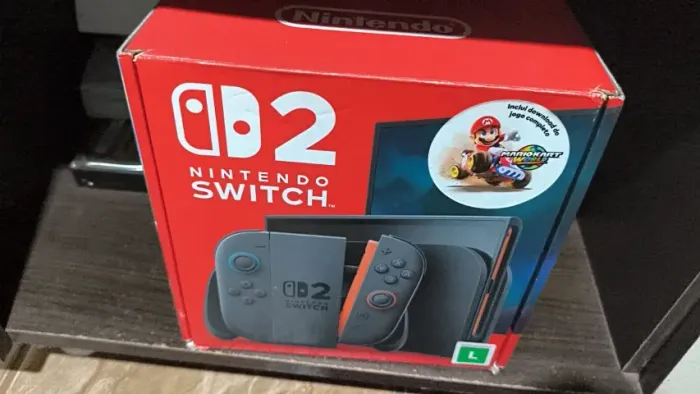 Vendo/troco Nintendo Switch 2 com vários jogos.