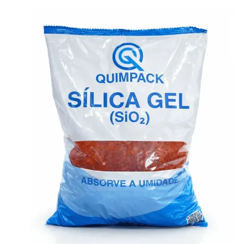 Sílica Gel Laranja Desumidificante 1-3mm Quimpack - Pct c/1kg
