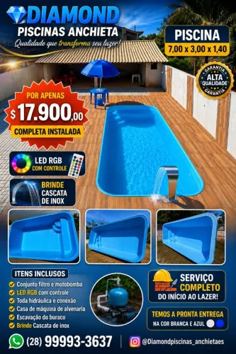 Piscina 7 MTS