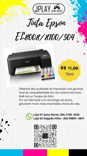 Tinta Impressora Epson