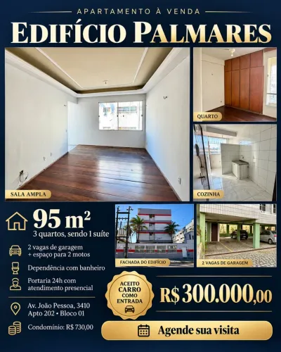 OPORTUNIDADE- APTO NA AV. DA UNIVERSIDADE DE 95 mts 