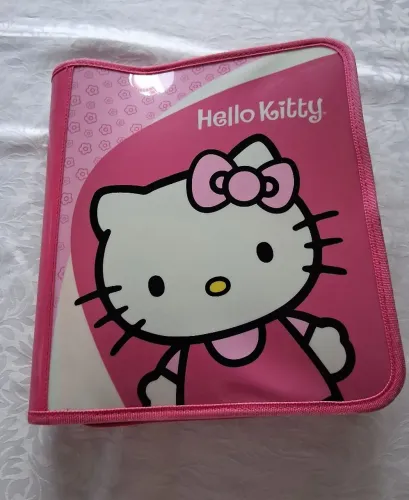 FICHARIO, CADERNO,PASTA C/ Ziper- Sanrio