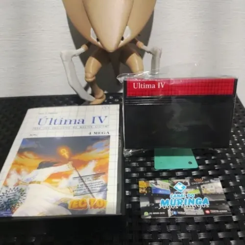 Ultima IV - Master System - Tectoy - repro - Caixa de locadora