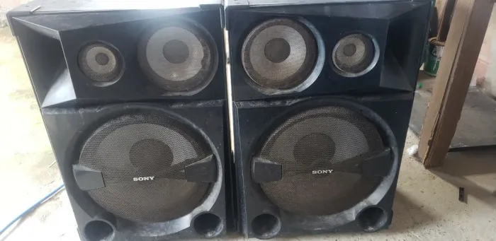 CAIXA DE SOM SONY MONSTER 15? <br>? Grave Pesado ? Som Potente ? Qualidade Original Son