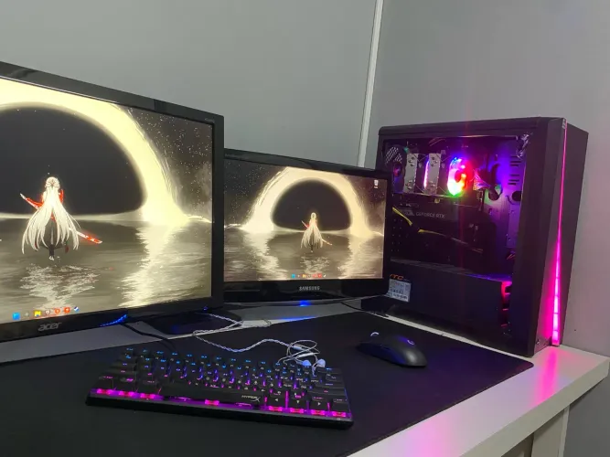 Pc Gamer Completo Rtx 5060 ti ryzen 7 5700x