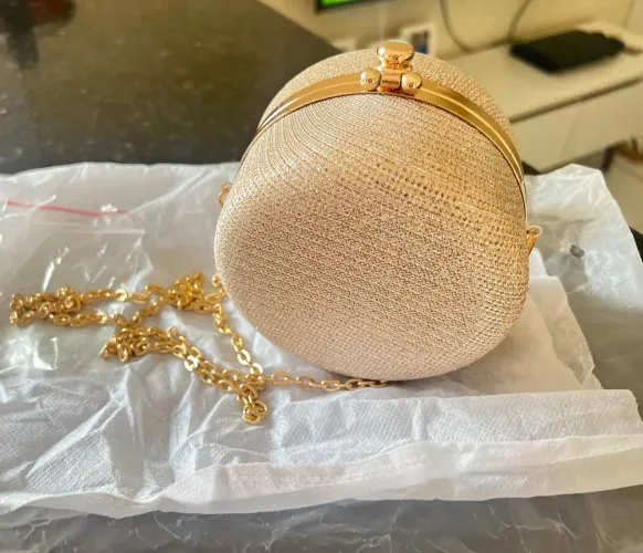 Bolsa de festa ombro ou mão 