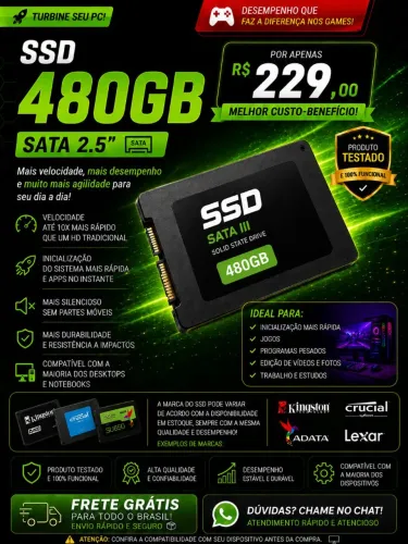 SSD 480 GB