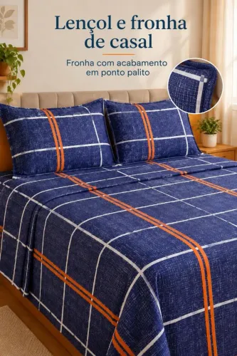 lençol Casol ponto palito