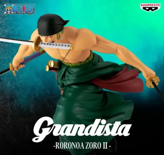 Figure Roronoa Zoro Grandista - One Piece - Banpresto