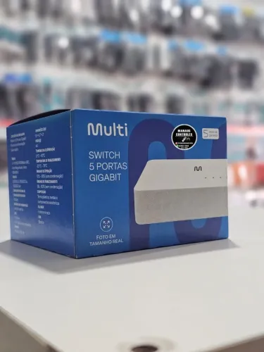 SWITCH 5 PORTAS GIGABIT