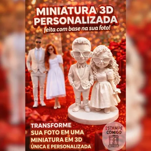 Miniatura 3d personalizada