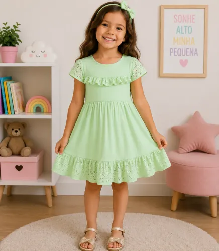 VESTIDO TIRITITI INFANTIL-6 ANOS