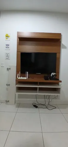 Painel Sala Estar MDF 1.20m Para TV 42 polegadas 