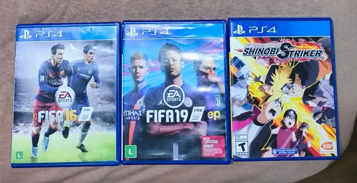 Lote jogos ps4