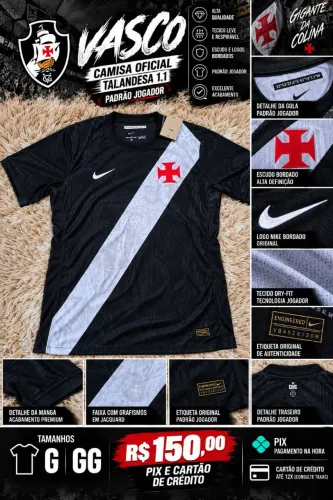 Camisa Vasco G e GG