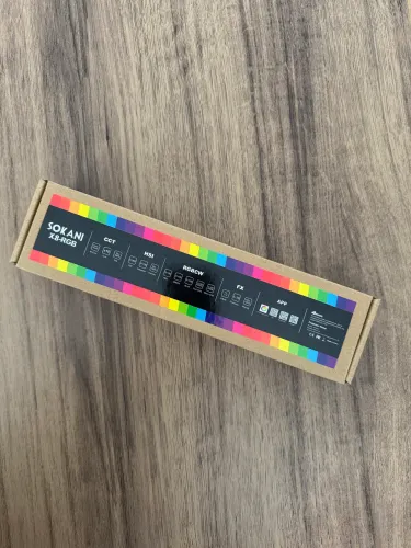 BASTÃO DE LED SOKANI X8 - Novo