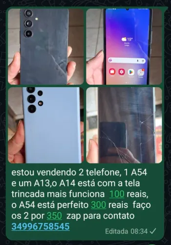 venda de celular 