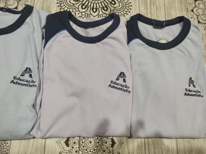 Camisetas escola adventista