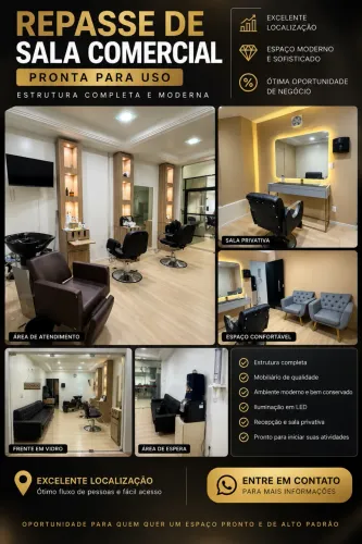 Repasse Salão/Barbearia Completo - Estrutura Montada 