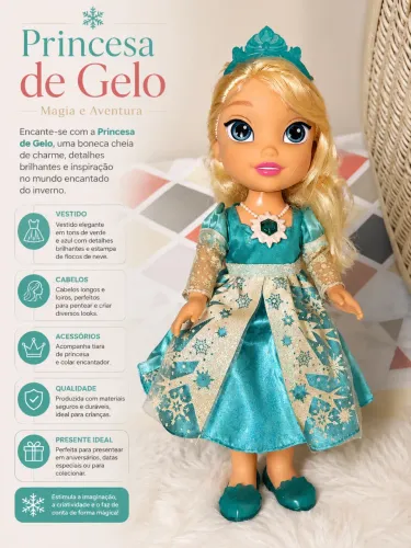 Elsa Princesa de Gelo que canta