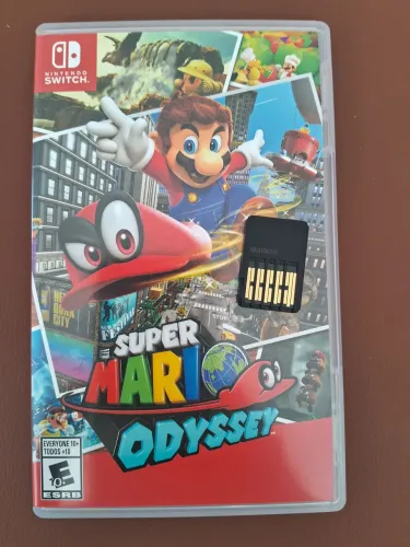 Jogo nitendo switch Mario odyssey