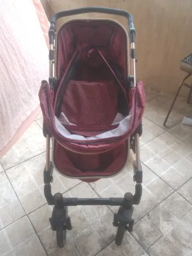 Carrinho Moisés Smart Kids Vermelho leia anúncio