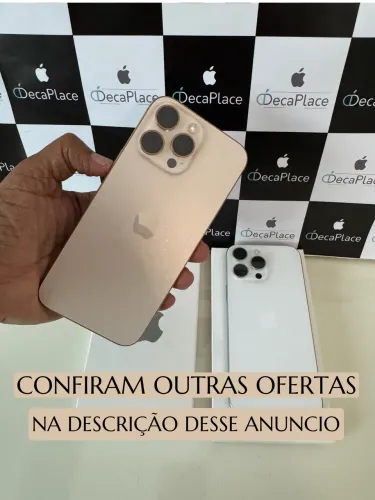 iPhone 16 Pro Max 256GB - com nota.