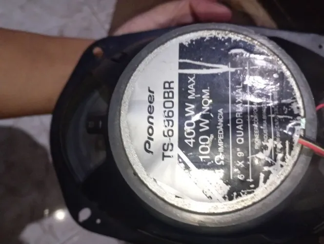 Vendo alto falante Pioneer 6x9 ts-6960br 400w e um módulo Stetsom de 400.4