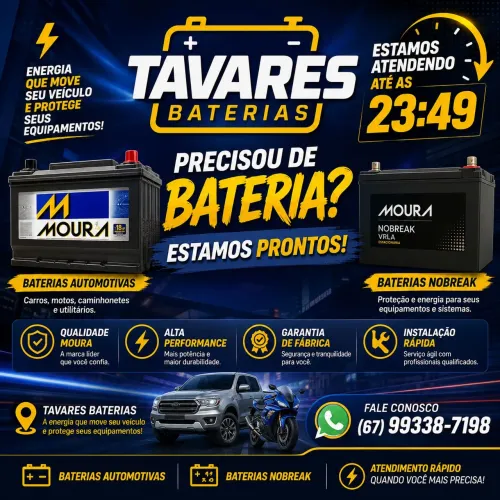Bateria para carro