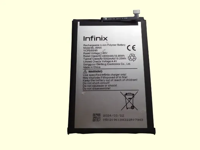 bateria bl-49nx original infinix smart 8 pro x6525