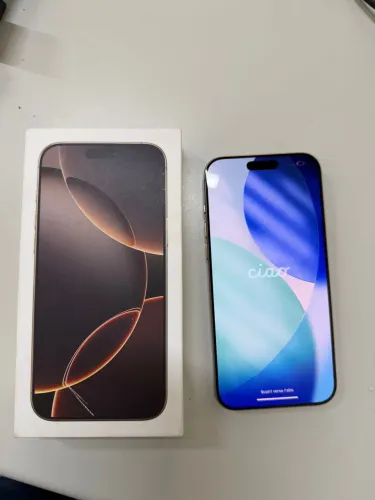 IPHONE 16 Pro Max - 256gb (Dourado)