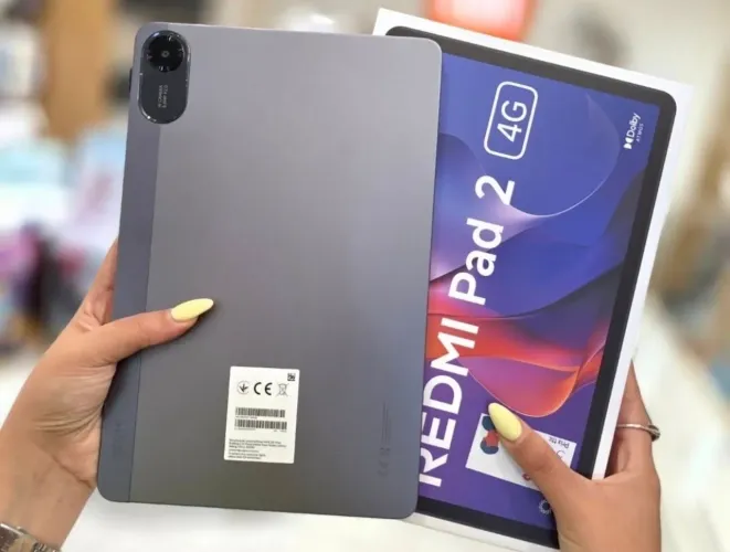 Xiaomi Tablet Redmi Pad 2 CHIP 4G 128/04 R$1799,00