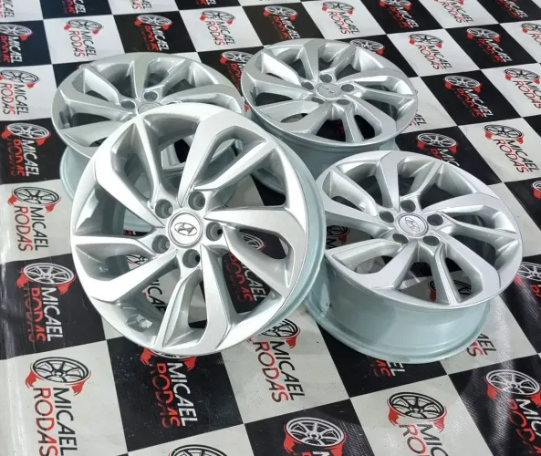 Jogo de rodas aro 17" Hyundai New Tucson i30 elantra 5x114 Originais Zeradas