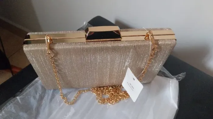 Sandália e bolsa usado 1 vez