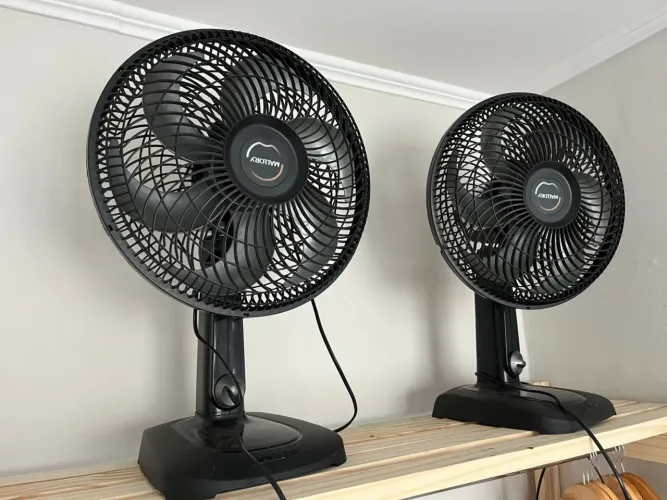 Ventilador semi novo comprado há 1 mês